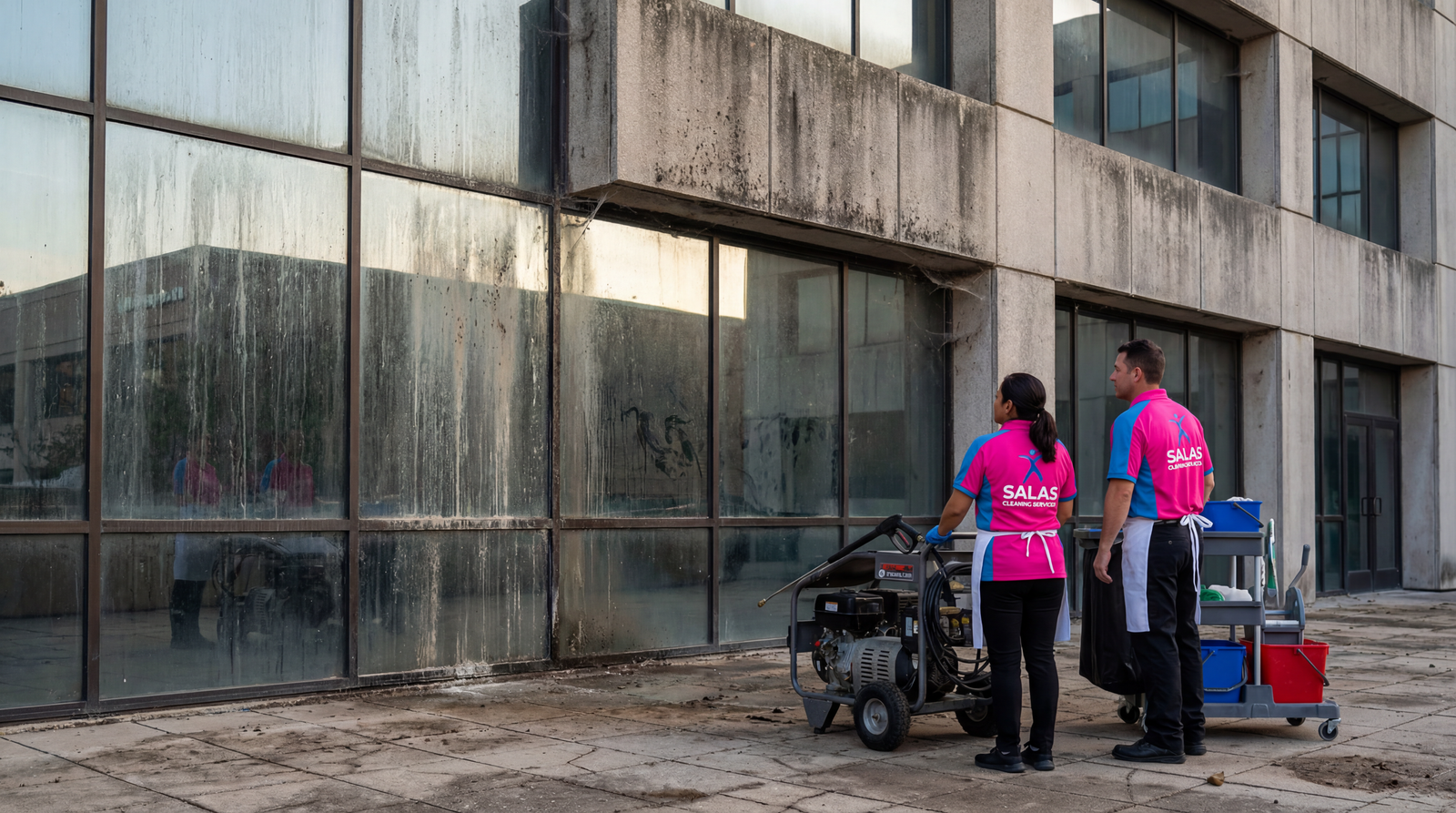 Commercial Cleaning Before