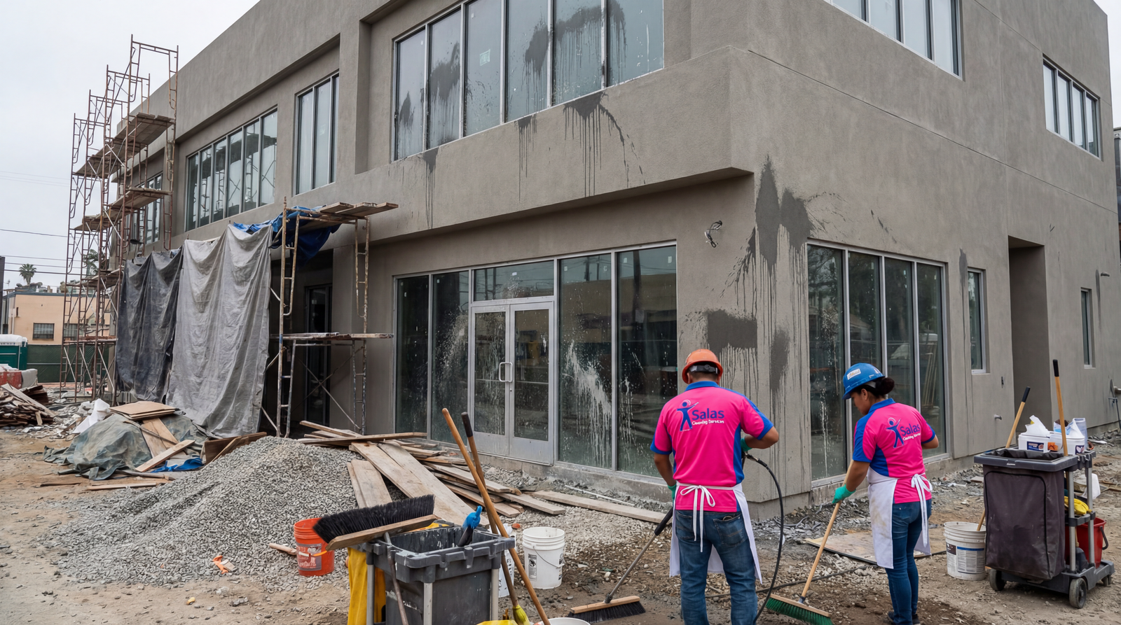 Post-Construction Before